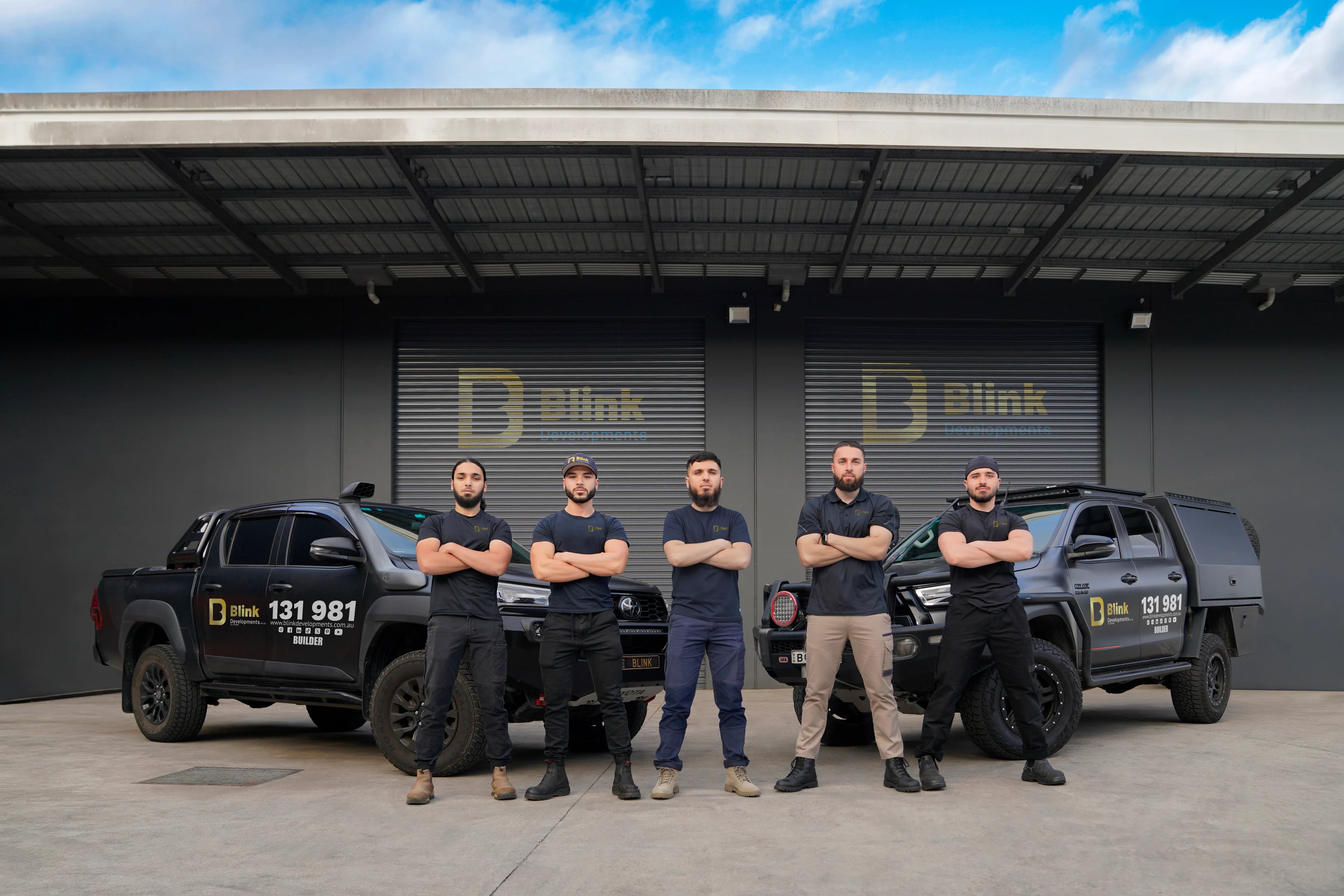 The Bathroom Renovation Wetherill Park team with their work vehicles